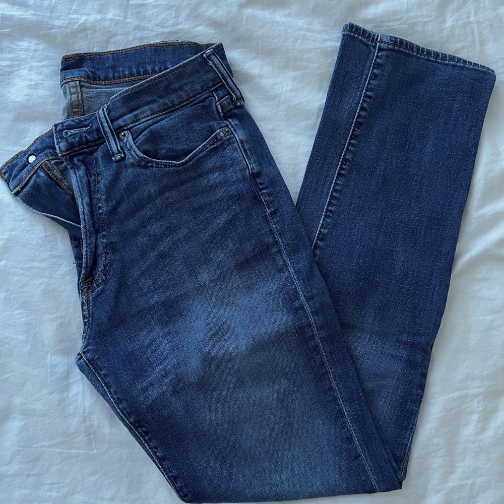Abercrombie & Fitch Med Blue Straight Men's Jeans